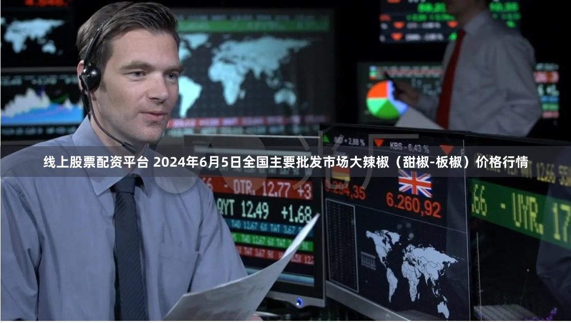 线上股票配资平台 2024年6月5日全国主要批发市场大辣椒（甜椒-板椒）价格行情