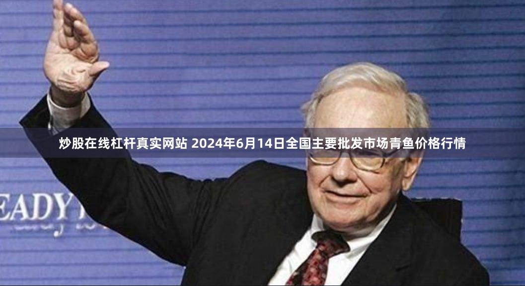 炒股在线杠杆真实网站 2024年6月14日全国主要批发市场青鱼价格行情